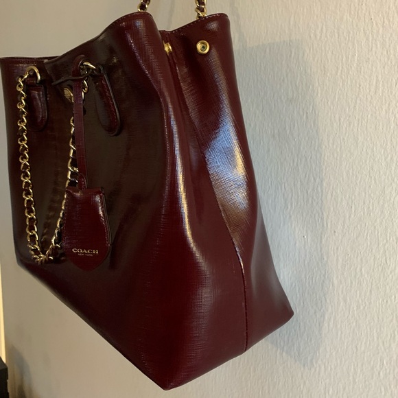 Coach leather handbag - Picture 4 of 9